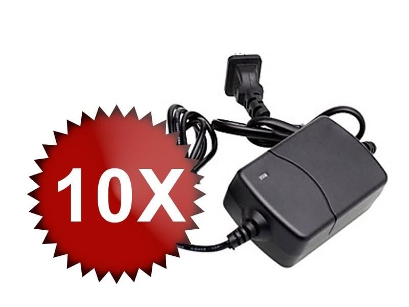 Safer Pachet 10 Alimentatori 12V 5A Supraveghere