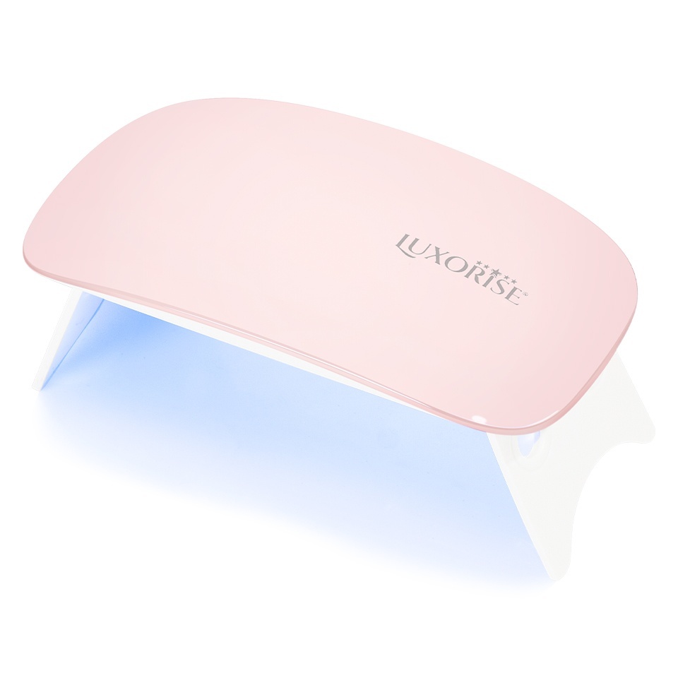 Lampa UV LED 9W Luxorise Mini Roz, Portabilă - imagine 2
