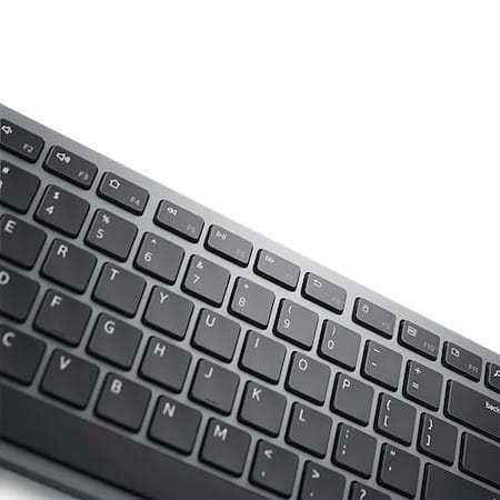 Kit Dell KM7321W Wireless Negru, Ergonomic - imagine 9