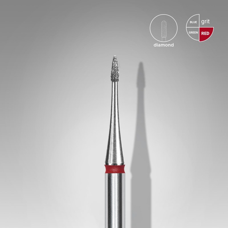 Capăt Freză Diamant Staleks Expert Flacără Fină 1 mm