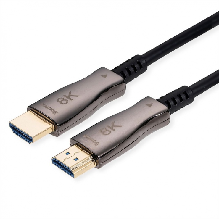 Cablu Optic HDMI 8K Value 50m, Activ