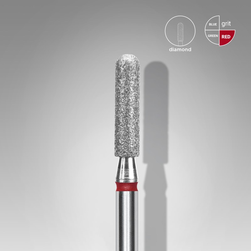 Capăt freză diamant Staleks Expert fin 2.5 mm, manichiură