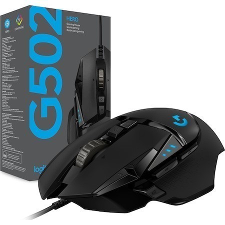 Mouse Gaming Logitech G502 Hero USB - Senzor 25.600 DPI - imagine 2