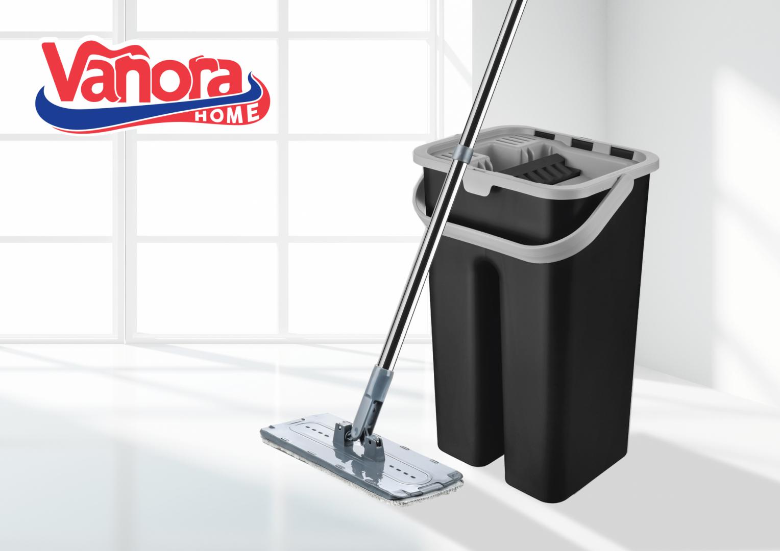 Set Curățenie Master Clean cu Mop Plat - Vanora Home - imagine 2