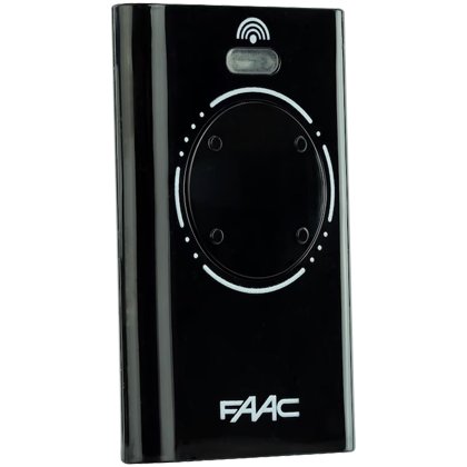 Telecomanda 4 canale, XT4, SLH LR, 868 MHz, negru FAAC XT4SLH-LR-7870101