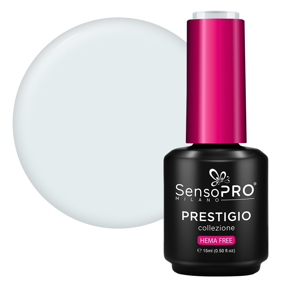 Oja Semipermanenta PRESTIGIO Prestige White 15ml