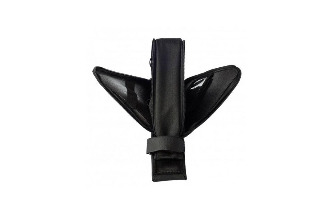 Geanta Cadru Pegas Velcro 30x6x18cm Negru - Poliester 600D - imagine 3