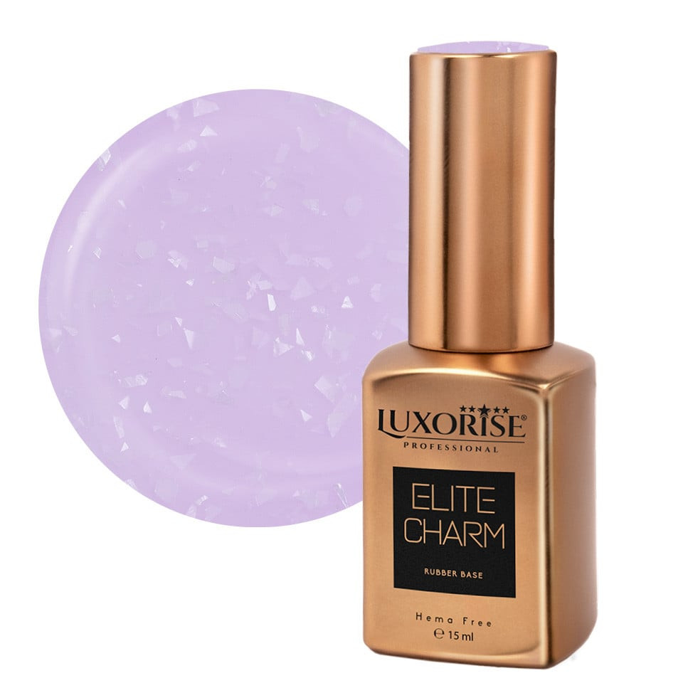 Rubber Base Hema Free Luxorise Elite Charm Lilac