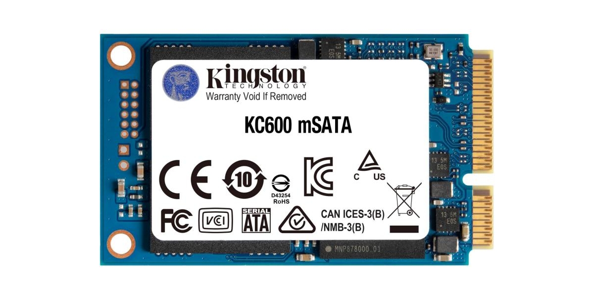 SSD Kingston 512GB mSATA SKC600 - 550MB/s | Performanță Superioară