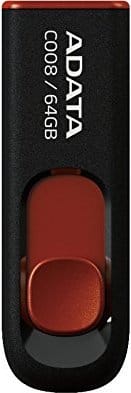 Memorie USB Flash ADATA C008 64GB USB 2.0 Negru - Portabilă - imagine 2