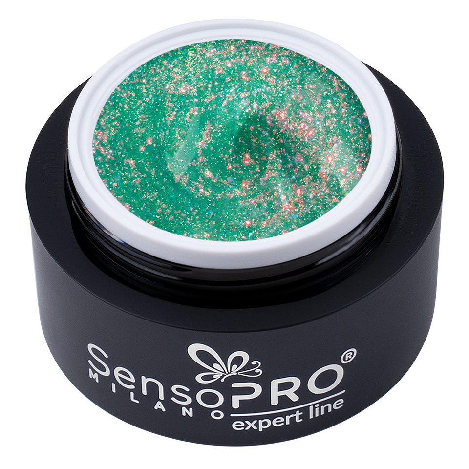 Gel Constructie SensoPRO Crystal Turquoise 15ml