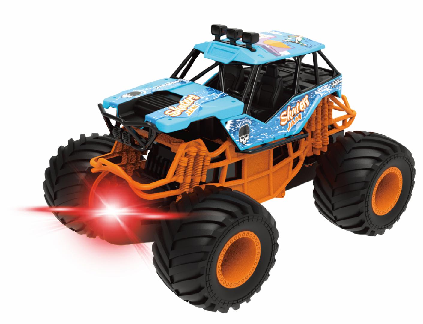 Mașinuță cu Lumini și Sunet 19cm Albastru - Cevodle 1/24