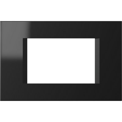 Rama 3 Module TEM Line Negru | Design Modern