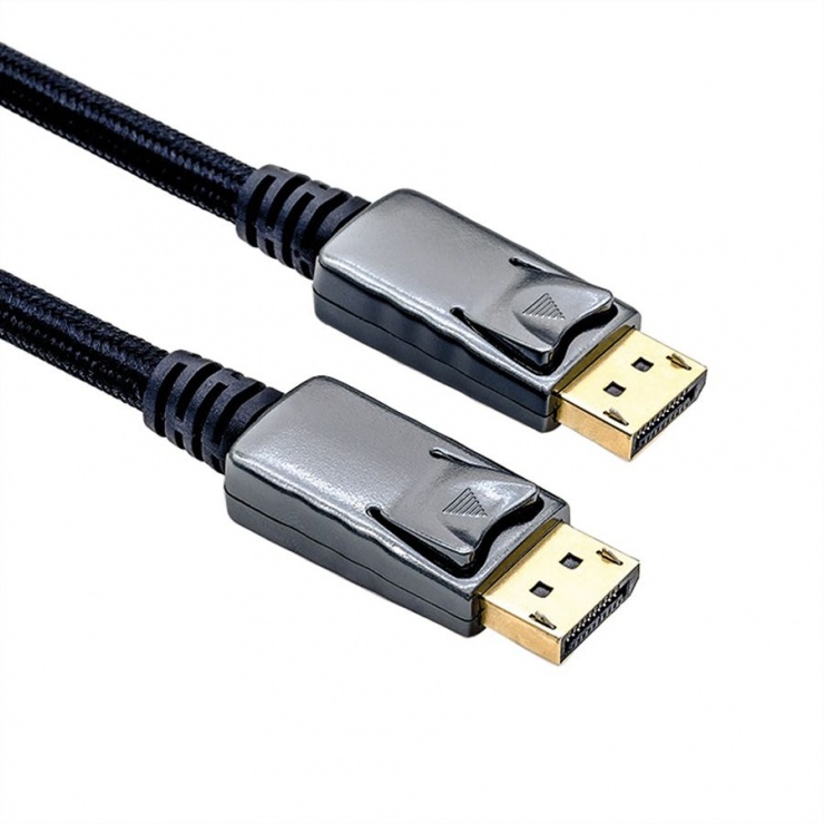 Cablu DisplayPort Roline 1.5m, 4K @ 60Hz