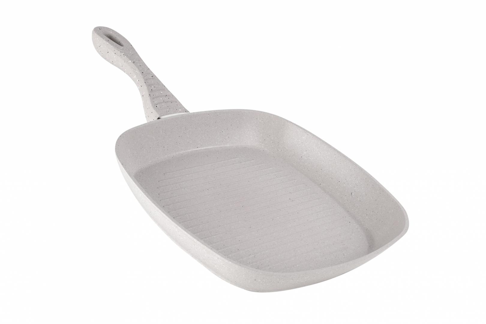 Tigaie Grill Heinner MozaiK 28cm cu Capac | Aluminiu Premium - imagine 2