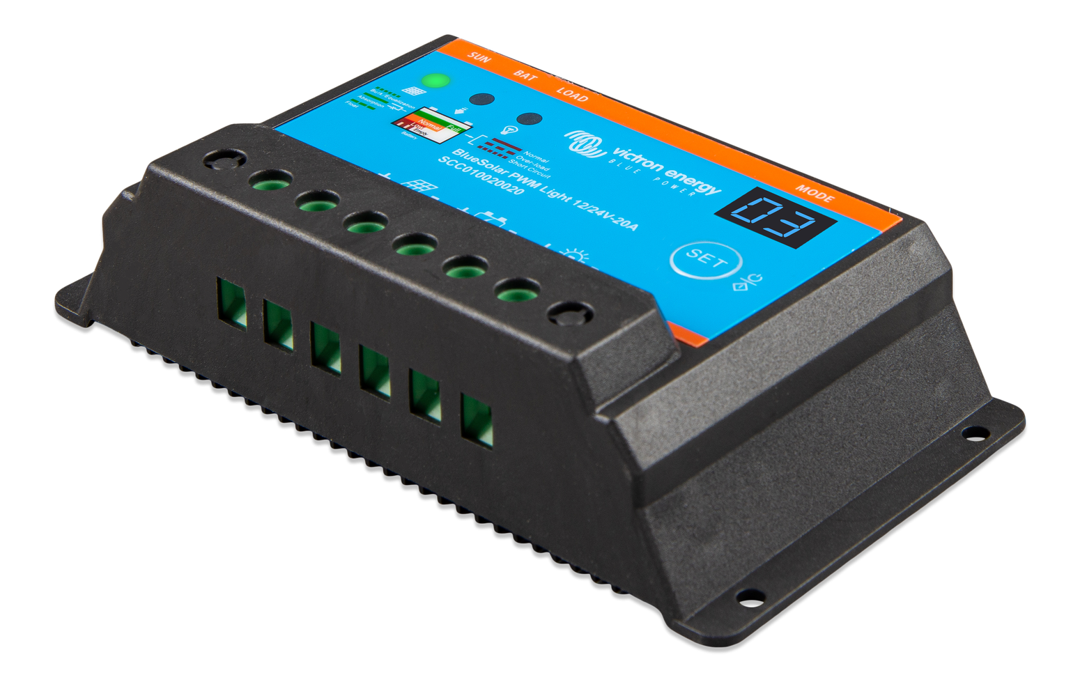 Regulator Solar Victron BlueSolar PWM Light 12/24V 20A - imagine 3
