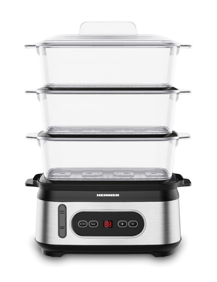 Steamer Heinner OneSteam 9L - Gătire Sănătoasă cu Aburi - imagine 5