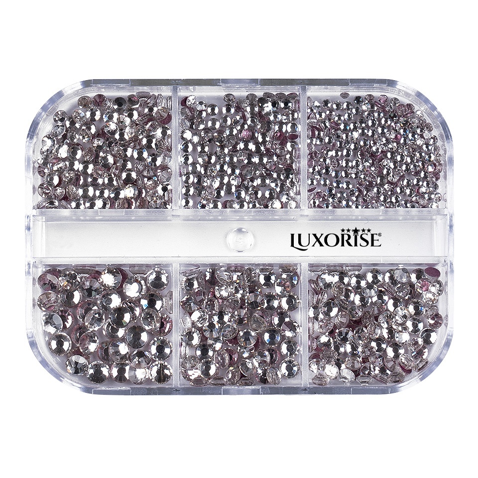 Strasuri Unghii LUXORISE Candy Paradise, 6 modele