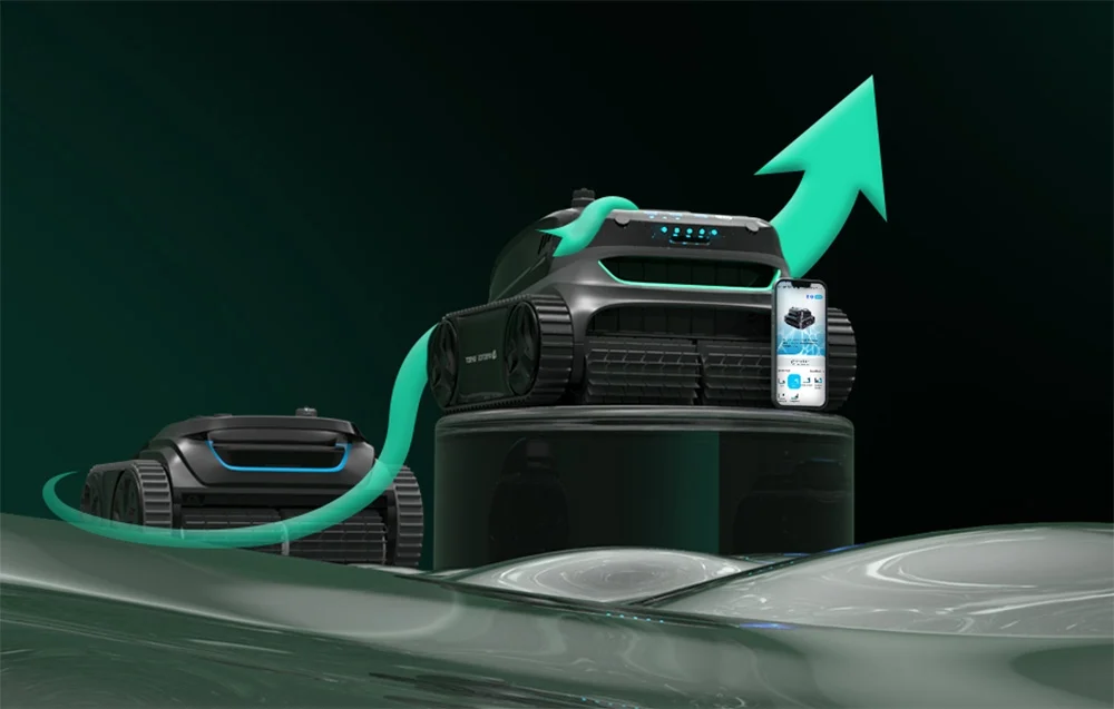 Robot de curățat piscine fără fir WYBOT S2 - imagine 6