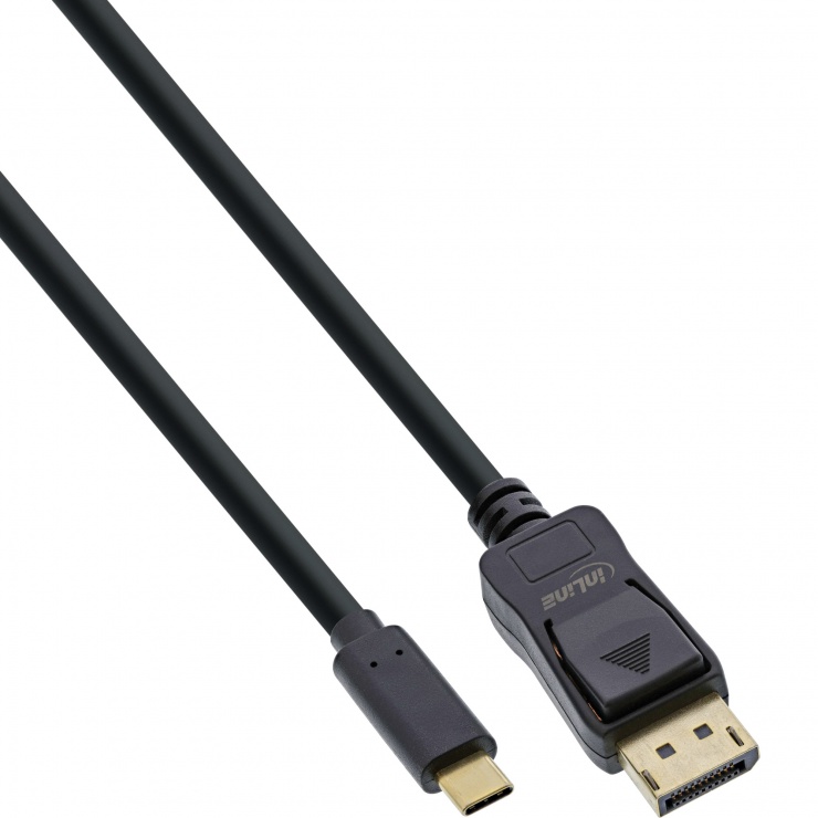 Cablu USB-C la DP 4K 5m, InLine IL64125