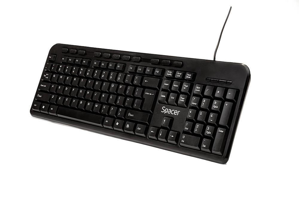 Tastatura Spacer SPKB-169 USB Multimedia Anti-spill Negru - imagine 4