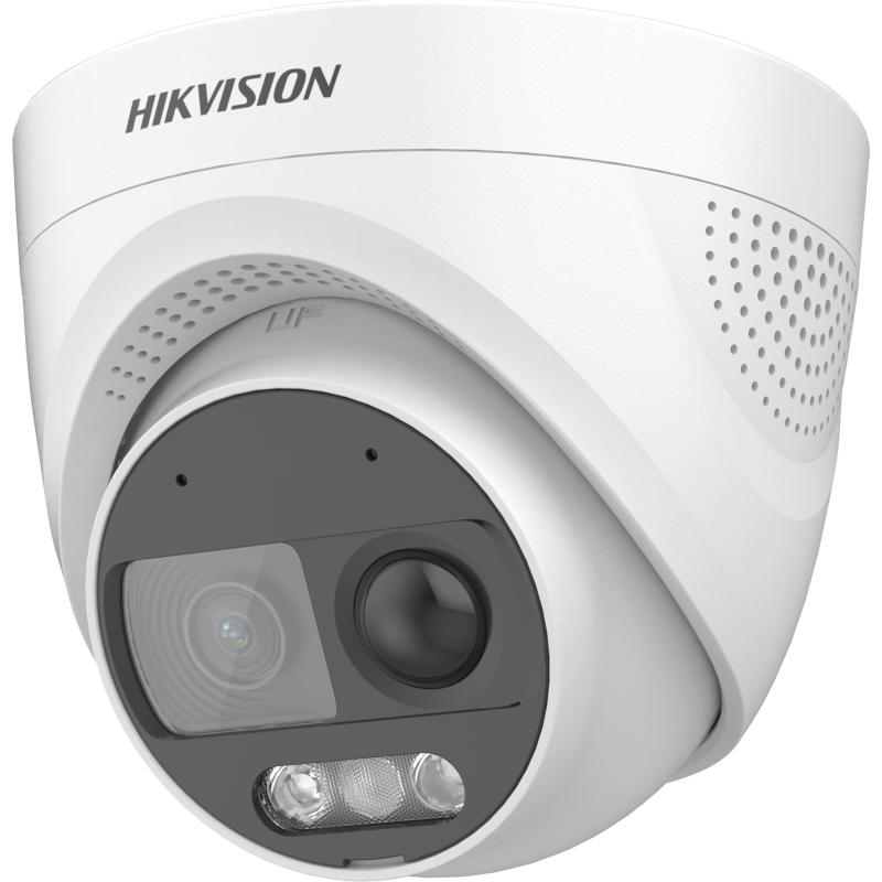 Camera Supraveghere Hikvision 2MP Turret cu PIR și Audio