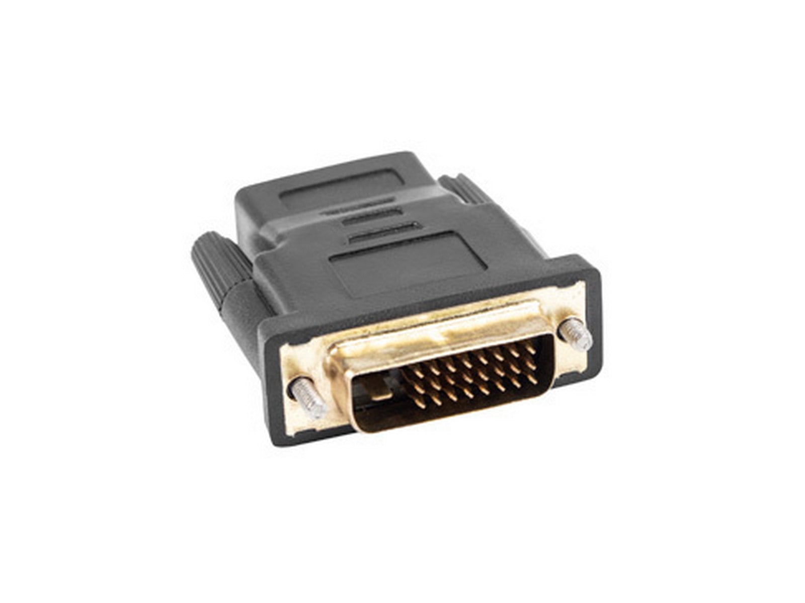 Adaptor HDMI F la DVI-D M Lanberg AD-0010-BK, Dual Link, 24+1 pini, Full HD