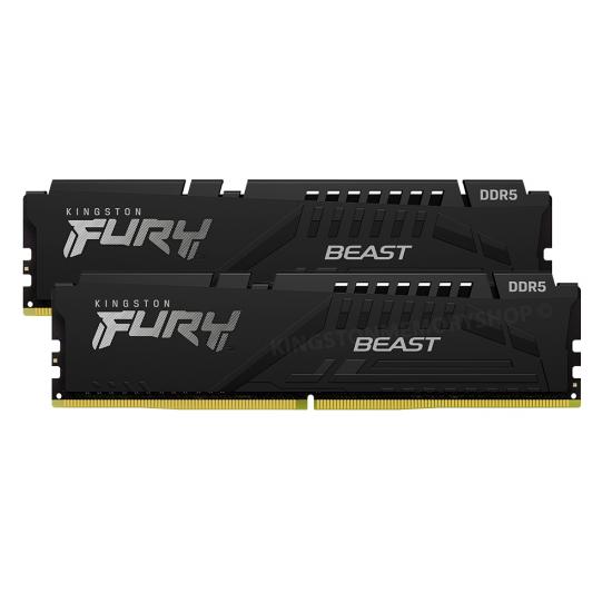 Kingston DDR5 64GB 5600MHz Fury Beast - Performanță Extremă