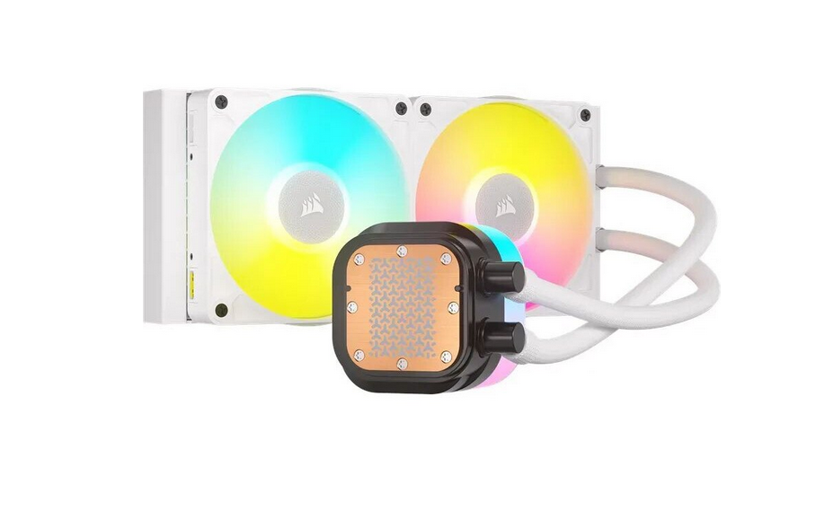 Cooler CORSAIR iCUE LINK TITAN 240 RX RGB AIO Liquid Alb - imagine 3