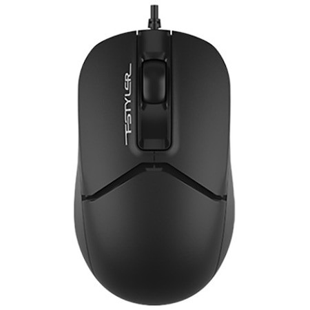 Mouse A4TECH FM12 USB 1600 DPI Negru - Ergonomic și Precis