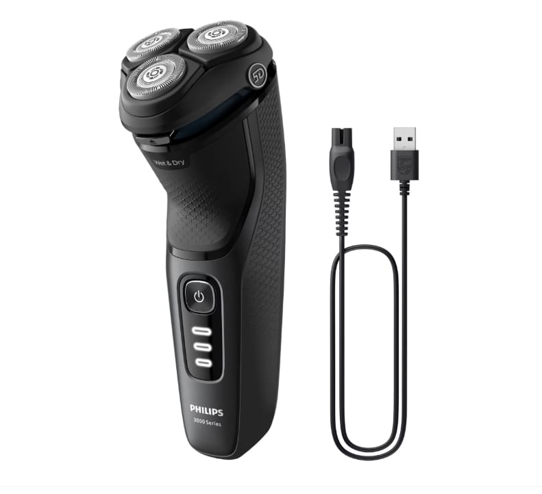 Aparat de Ras Philips Seria 3000 S3244/12 - Barbierit Umed și Uscat - imagine 4