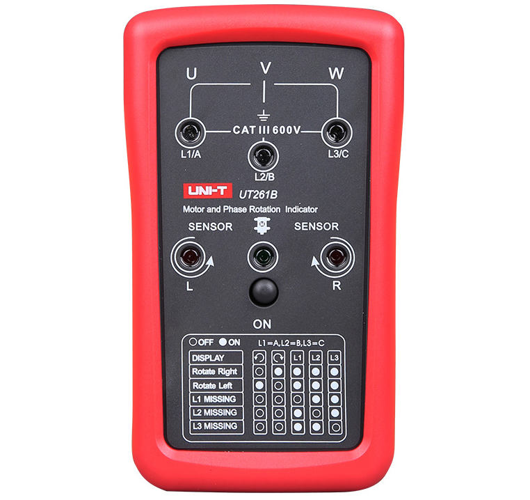 Tester UNI-T UT261B | Verificare Faze