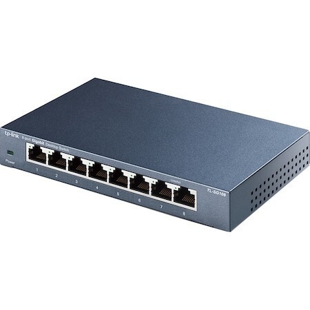 Switch TP-Link TL-SG108 8 Porturi Gigabit - Rețea Rapidă - imagine 3