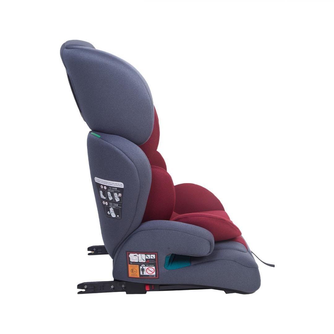 Scaun Auto U-Grow 76-150cm ISOFIX Rosu - R129 i-Size - imagine 4
