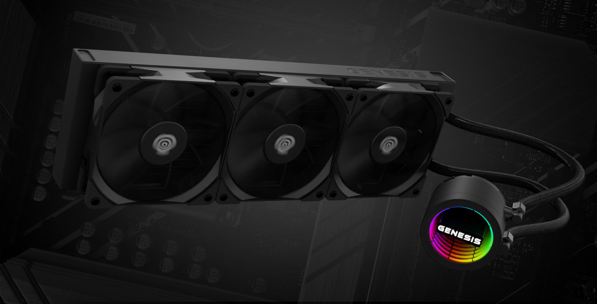 Cooler Procesor Genesis Hydria 360 ARGB | Liquid Cooling 360mm
