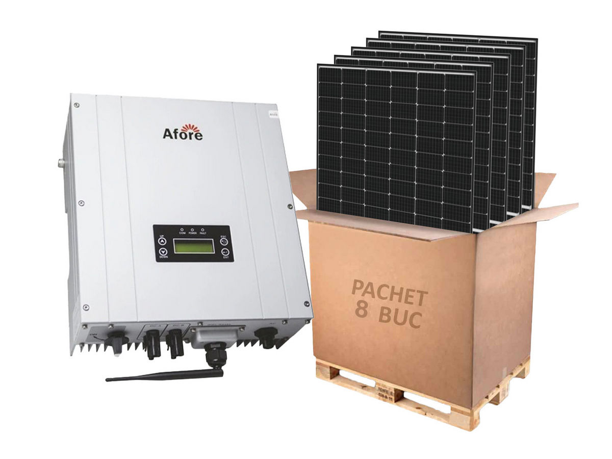 Kit Fotovoltaic Afore 3kW - Economie Garantată