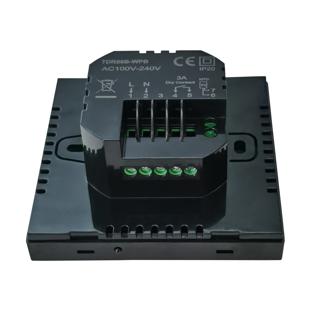 Termostat programabil BeOk TDR89-WPB touchscreen, 5+2 zile - imagine 8