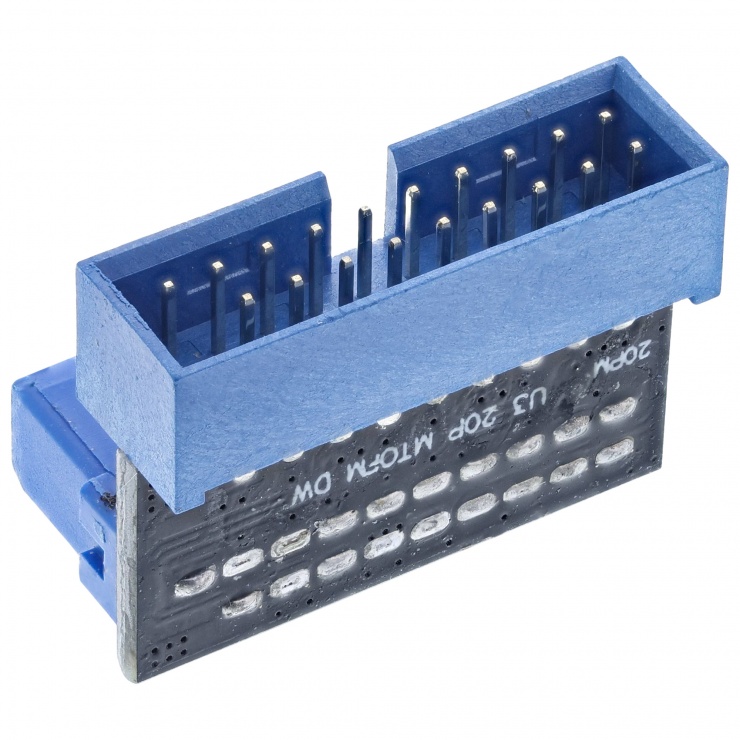 Adaptor USB 3.0 90° T-M Inline