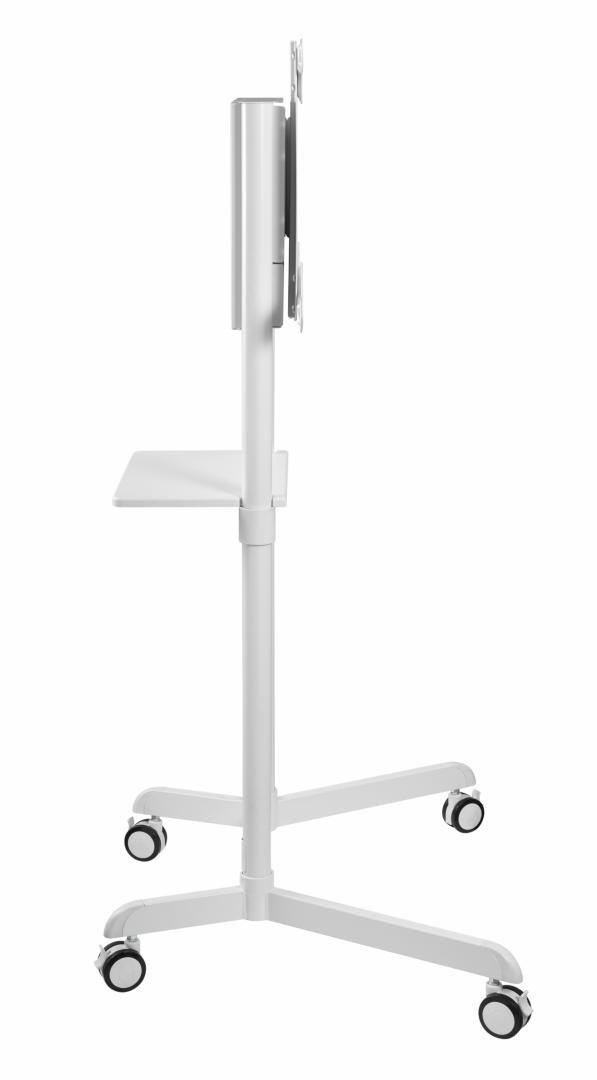 Stand TV Mobil SERIOUX 37-70 inch 70kg - Alb, Reglabil - imagine 7