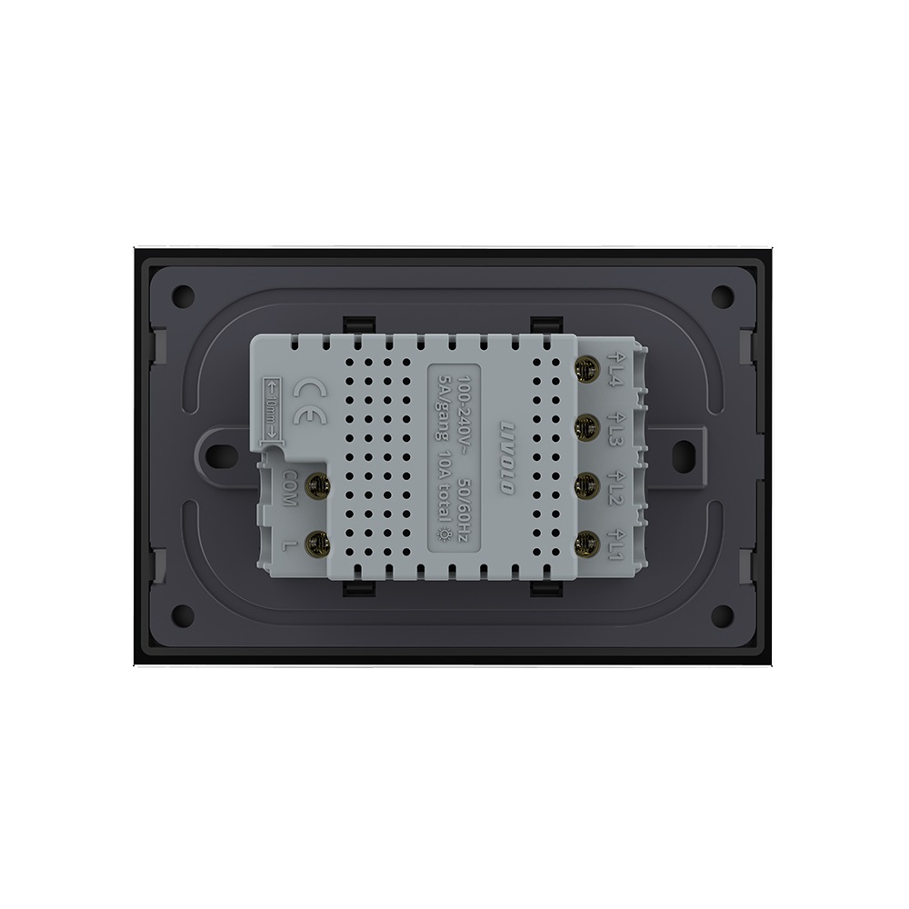 Intrerupator Touch Livolo CV, Sticla, Wireless - imagine 8
