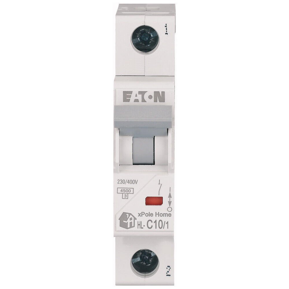 Siguranță Eaton 1P 10A 4.5kA HL-C10/1, Protecție Eficientă