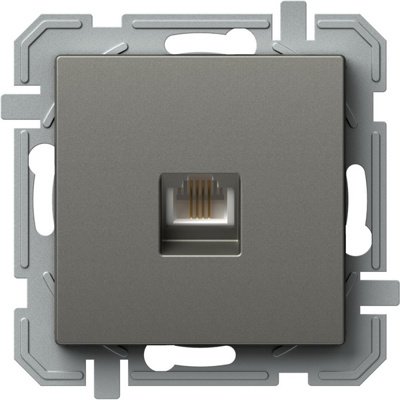 Priza Telefon RJ11 Titan, 1P, LOGIQ - TEM