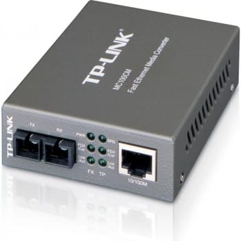 Media Convertor TP-LINK MC100CM 2 Porturi Fibra Optica - imagine 2