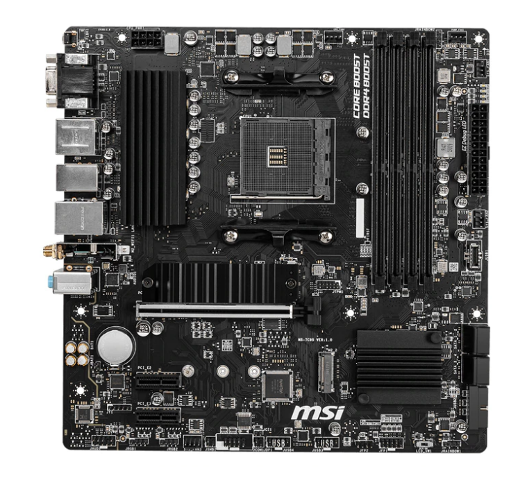 Placă de Bază MSI B550M PRO-VDH WIFI | AM4, mATX, WiFi - imagine 2