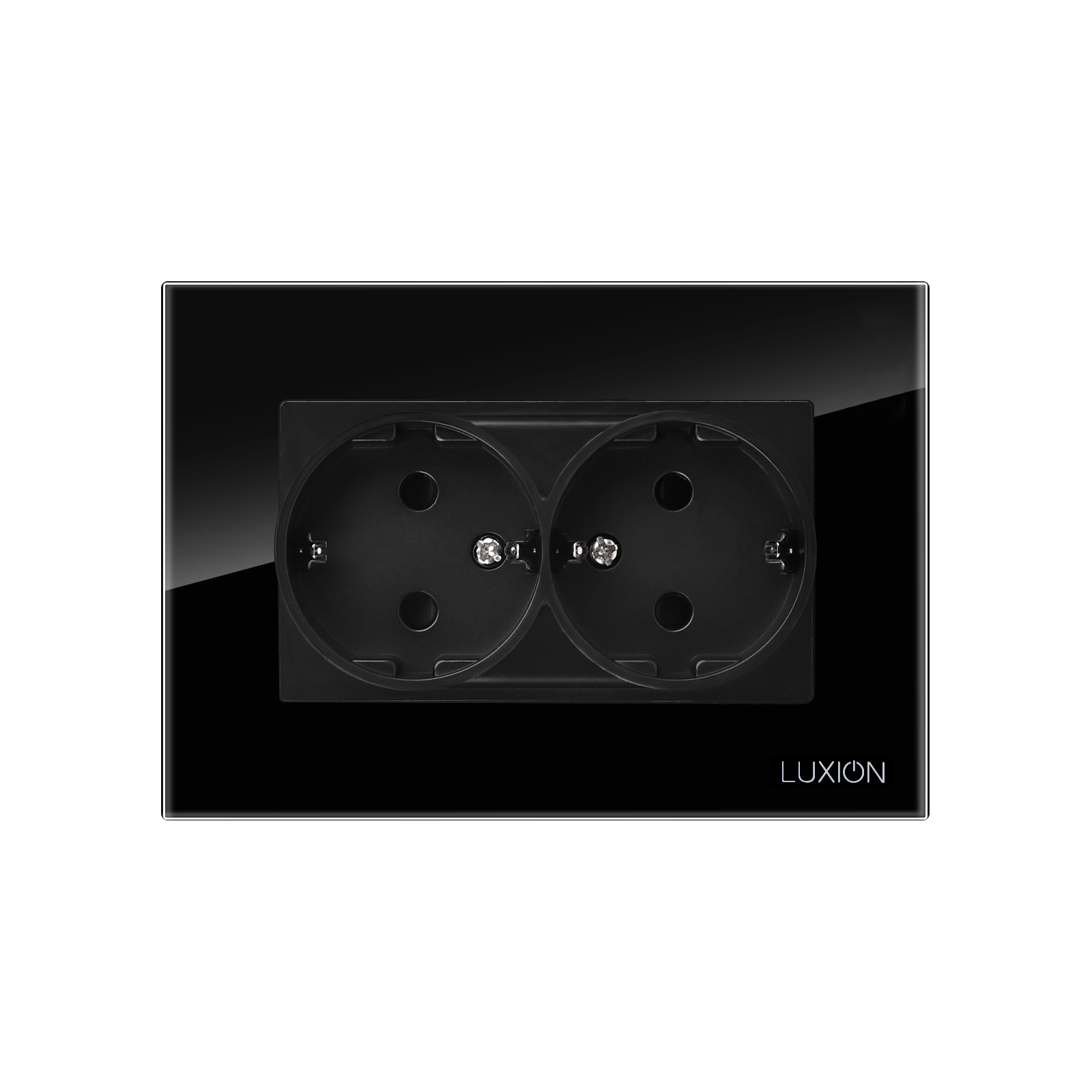 Priza Dubla Sticla LUXION | Design Modern Siguranta - imagine 4