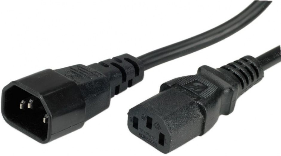 Cablu Alimentare Mycon C13-C14 1.8m Negru