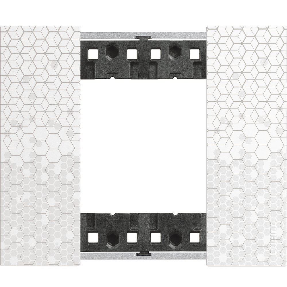 Rama ornament 2 module Bticino Living Now, Pixel