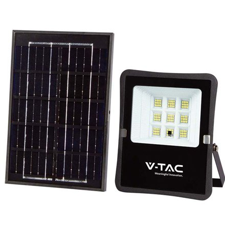 Reflector LED Solar 6W V-TAC, Alb Rece