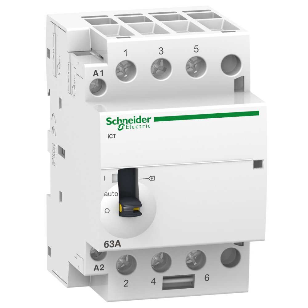 Contactor Modular Schneider 40A, Comandă Manuală