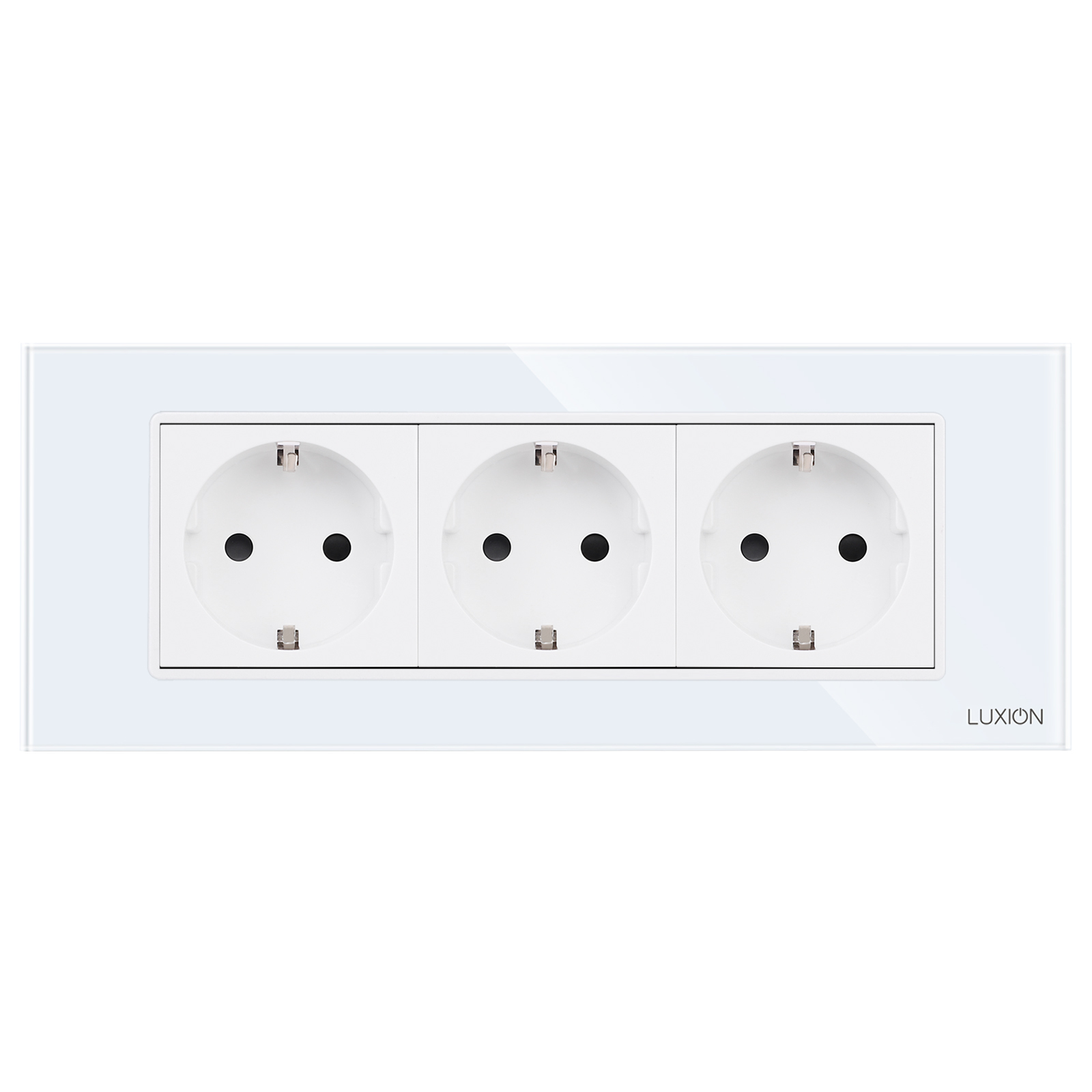 Priza Tripla Luxion Sticlă 6M - imagine 2